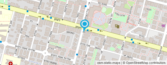 מפת הגעה אל קרקעות השרון