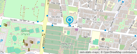 מפת הגעה אל פרופ' מלמד שלמה