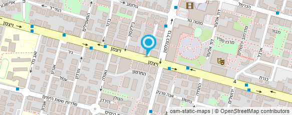 מפת הגעה אל מעוז נסיעות בע"מ