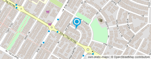 מפת הגעה אל רוזנר שרון