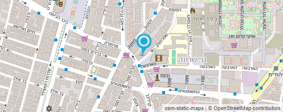 מפת הגעה אל המכון לרפואת ריאה ואלרגיה 2002