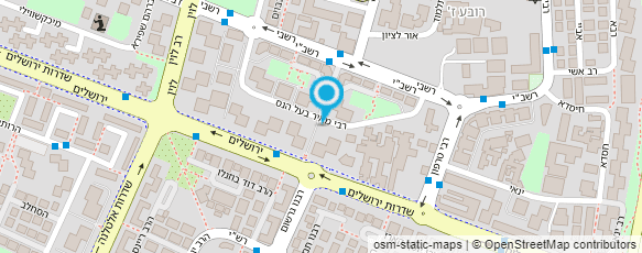 מפת הגעה אל רוזנר חשבונות בע"מ