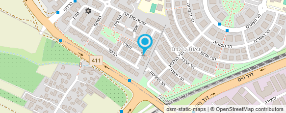 מפת הגעה אל י.א. מידן 2000