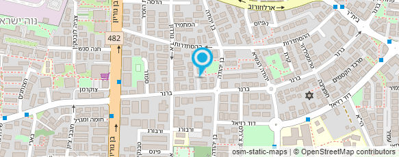 מפת הגעה אל ד"ר גרושקה עמוס