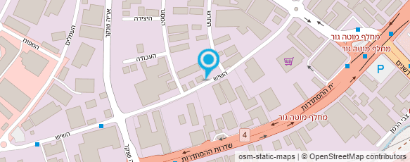 מפת הגעה אל צמיגי מישל ובניו מפת הגעה אל צמיגי מישל ובניו