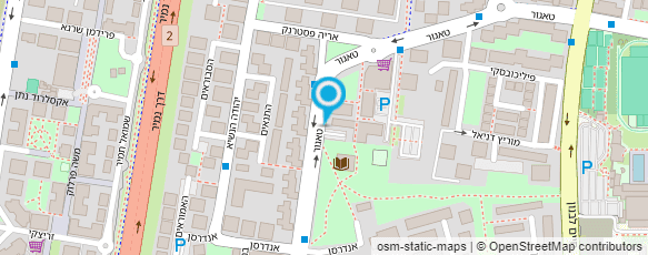 מפת הגעה אל האיגוד הישראלי לשחמט