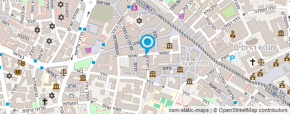 מפת הגעה אל החברה לפיתוח מזרח ירושלים בע"מ