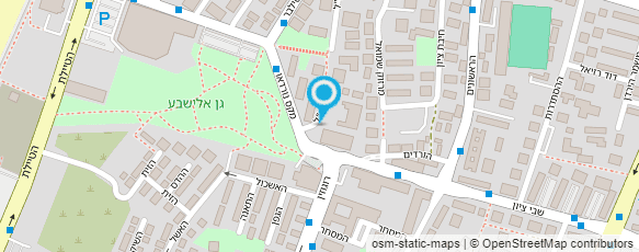 מפת הגעה אל גני ילדים "תהילה לדוד"