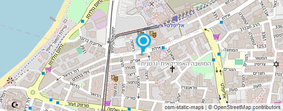 מפת הגעה אל גלריה עודד