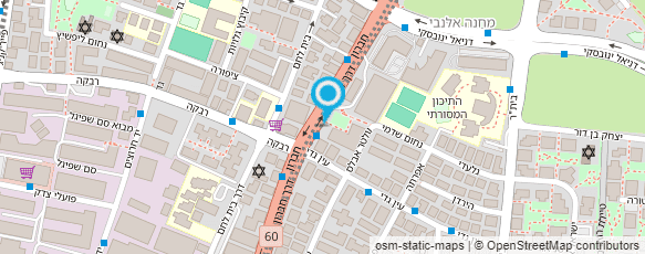 מפת הגעה אל עו"ד בן טובים אליהו