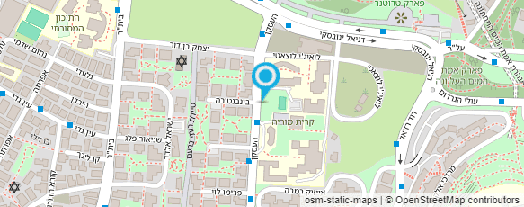 מפת הגעה אל מלי"ץ - מכונים לחינוך יהודי ציוני