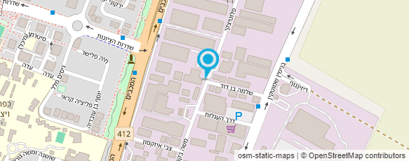 מפת הגעה אל ספידו אוטו