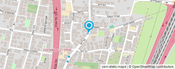 מפת הגעה אל ד"ר הירש מיכאל