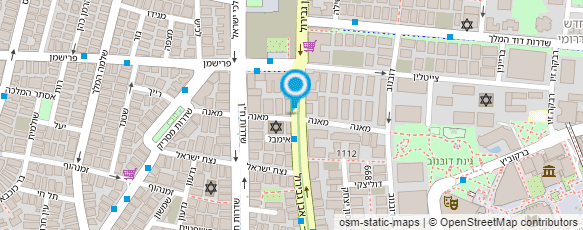 מפת הגעה אל ר.ד. יושע-רישוי עסקים