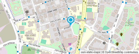 מפת הגעה אל עו"ד ברק ג'ורדן