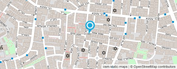 מפת הגעה אל ישיבת שומרי אמונים