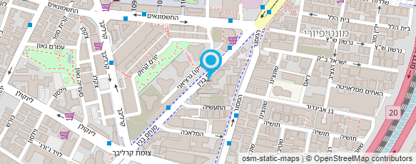 מפת הגעה אל עו"ד ונוטריון הוס יצחק