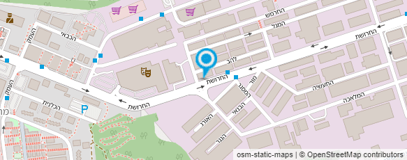 מפת הגעה אל מרכז חלקי חילוף-כרמיאל