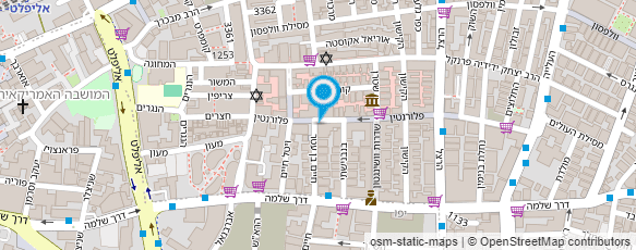 מפת הגעה אל מרפדיית אשורי בפלורנטין מפת הגעה אל מרפדיית אשורי בפלורנטין