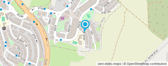 מפת הגעה אל טולידאנו הרב יוסף