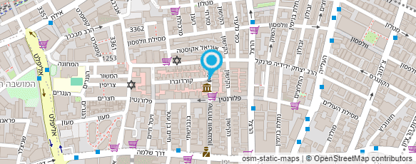 מפת הגעה אל י. ורזגר ובנו בע"מ