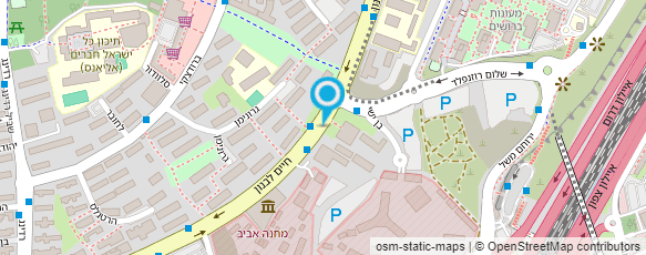 מפת הגעה אל מכללת רידמן לרפואה משלימה