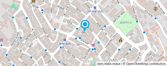 מפת הגעה אל זרצקי- מעבדה לתיקון שעונים