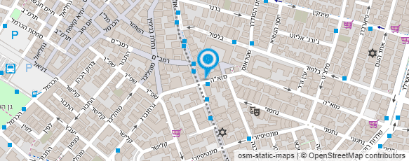 מפת הגעה אל עו"ד ונוטריון סדן אהרון