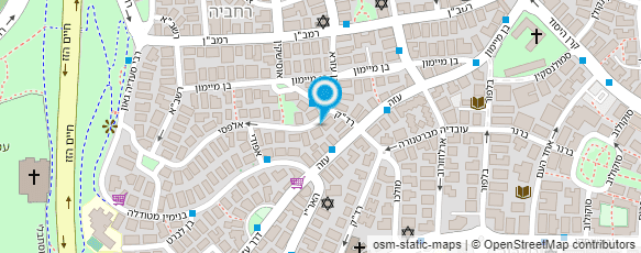 מפת הגעה אל זילברמן אליעזר