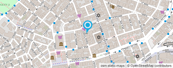 מפת הגעה אל אשד תל-אביב