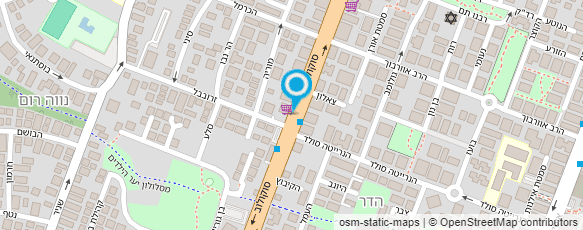 מפת הגעה אל כהן דוד