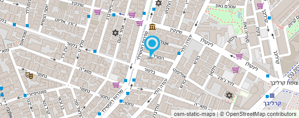 מפת הגעה אל שינפלד גדעון-נוט'