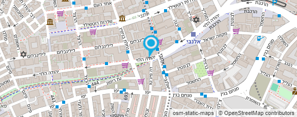 מפת הגעה אל שרעבי אריה משרד עו"ד