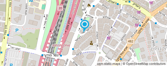 מפת הגעה אל ב.י. בן יונה בע"מ