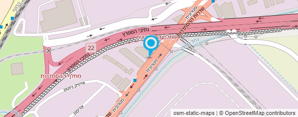 מפת הגעה אל מרכז שרות רנו ניסאן אזורי חיפה