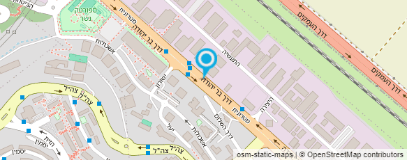 מפת הגעה אל ויצנר צרכי בנין וגידור בע"מ מפת הגעה אל ויצנר צרכי בנין וגידור בע"מ