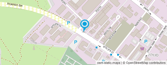 מפת הגעה אל אוטו קור תעשיות (1986) בע"מ