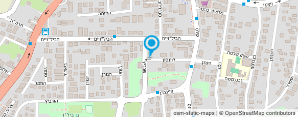 מפת הגעה אל עו"ד קוקס אריה