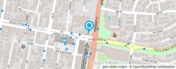 מפת הגעה אל מוני שירות