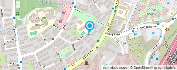 מפת הגעה אל אברהם חיים