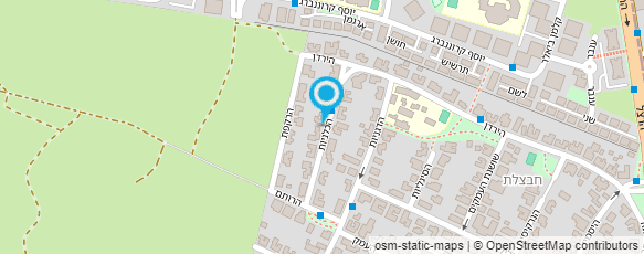 מפת הגעה אל אידן פיתוח