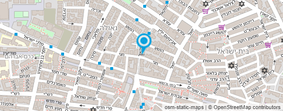 מפת הגעה אל כובעי פוקס