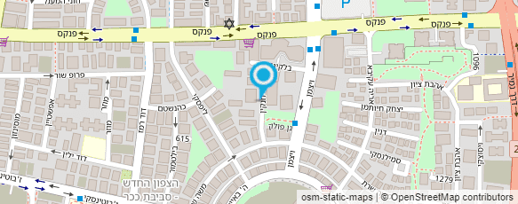 מפת הגעה אל ד"ר חיים אלקלעי