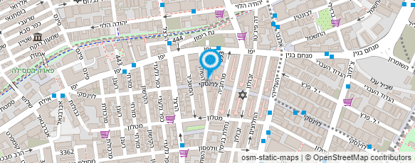 מפת הגעה אל גולדברג דוד מפת הגעה אל גולדברג דוד