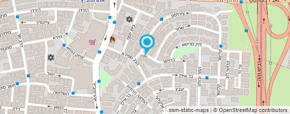 מפת הגעה אל המרכז לטקסטיל לבית