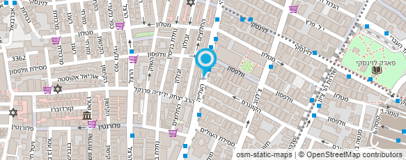 מפת הגעה אל אליעזר סופרמרקט