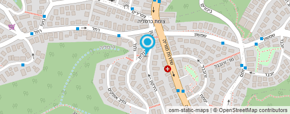 מפת הגעה אל שפירא בני