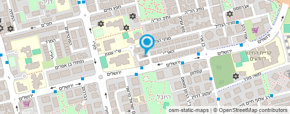 מפת הגעה אל סטודיו עמנואל בע"מ