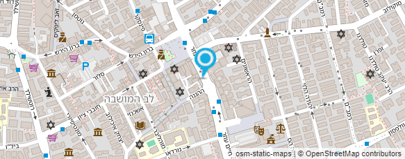 מפת הגעה אל מיקווה טהרה חיים עוזר