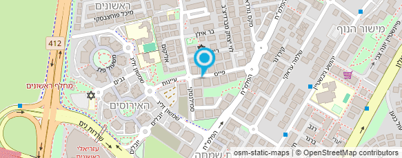 מפת הגעה אל שוורץ בנימין